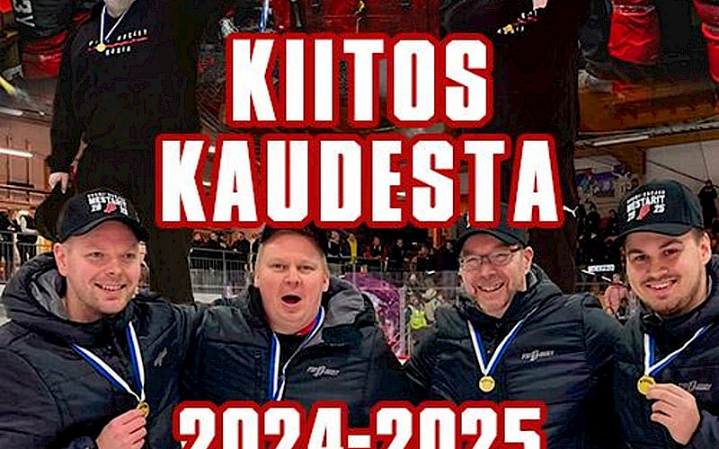 Menestyksekäs kausi on takana - Kiitosten aika