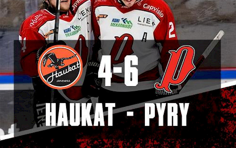Vaiherikas kärkikamppailu kääntyi Pyrylle