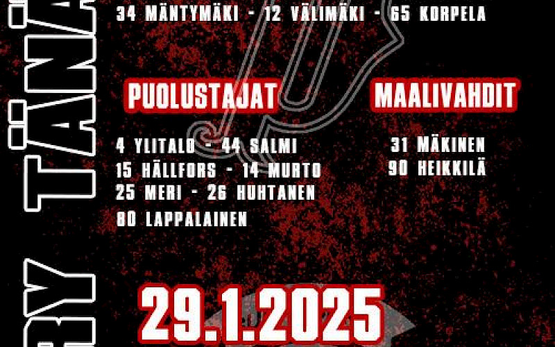 Tänään pelataan Forssassa