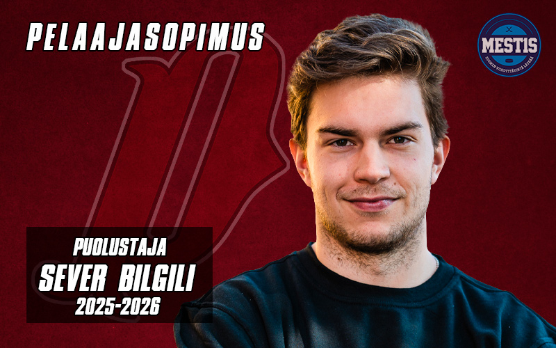 Bilgili vahvistaa Pyryn puolustusta Mestiksessä 25-26