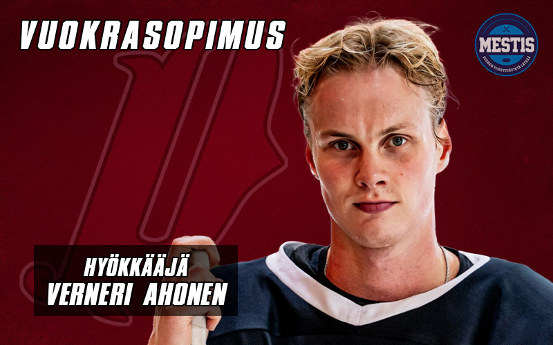Verneri Ahonen siirtyy Liigasta vuokralle Pyryyn