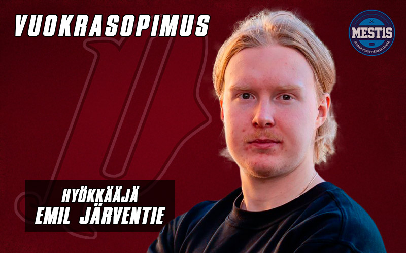 Lisää Liiga-kokemusta hyökkäykseen - Emil Järventie vuokralle Pyryyn