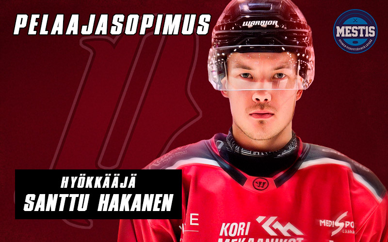 Kokemusta ja tehoja hyökkäykseen – Santtu Hakanen sopimukseen Pyryn kanssa