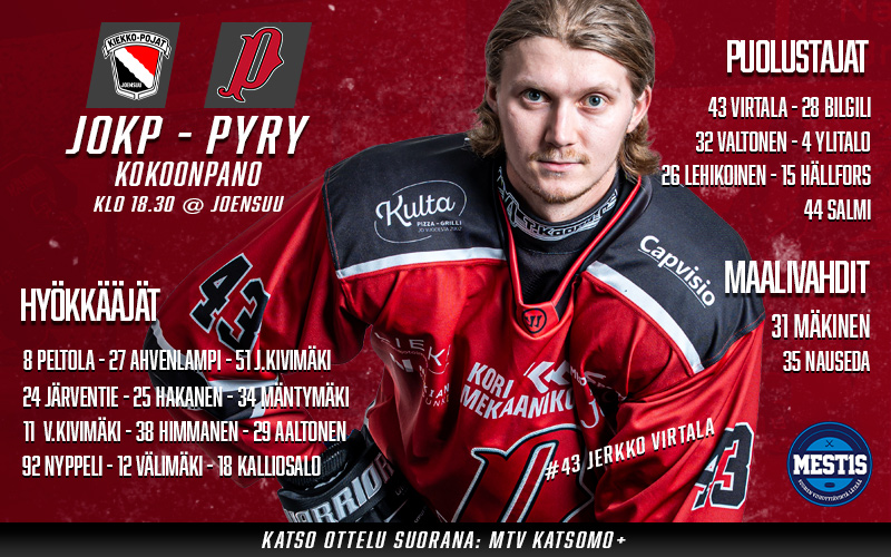 Maaottelutauko ohi - Pyry tänään raikkaana Joensuussa