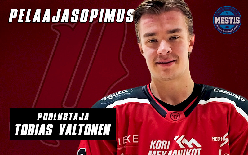 Tobias Valtonen jatkaa Nokialla kauden loppuun