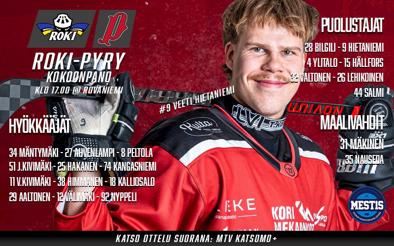 Piste mukaan Kokkolasta - lisää tarjolla Rovaniemellä