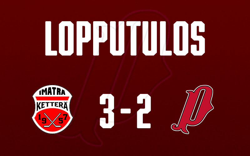 Kaksi hyvää erää ei riittänyt Imatralla voittoon