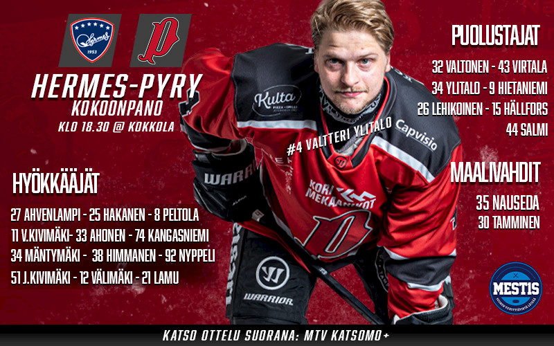 Pyry kovavireisenä valloittamaan pohjoista