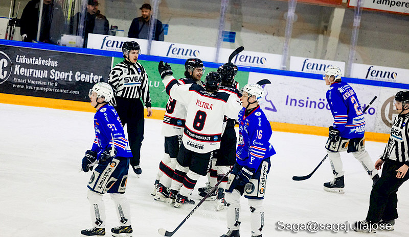 Pyry päätti voitolla kautensa Keuruulle