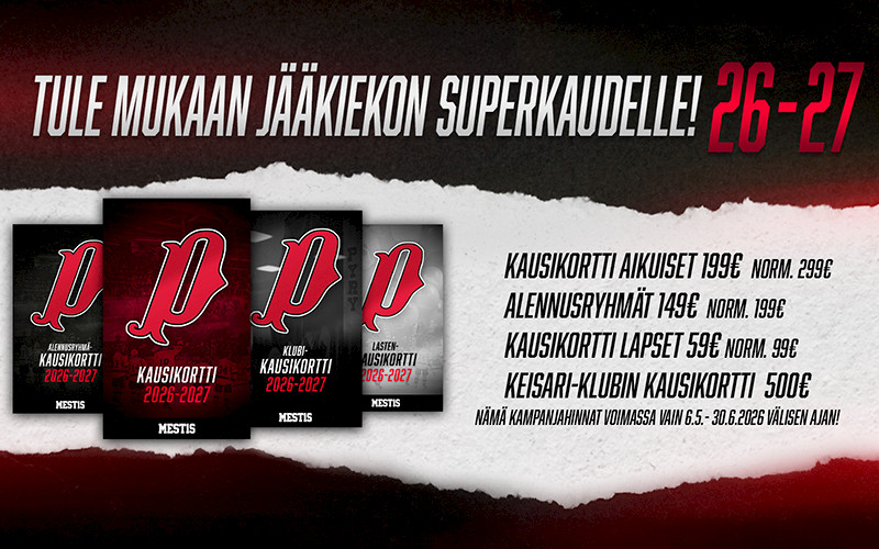 Kausikorttikampanjan toinen vaihe käynnissä