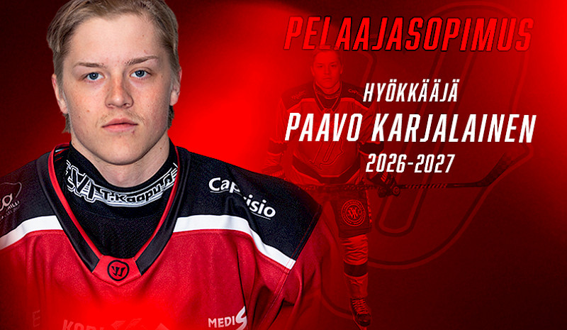 Paavo Karjalainen Ilveksestä Pyryyn ja Miko Jutila LeKi:n riveistä Nokialle