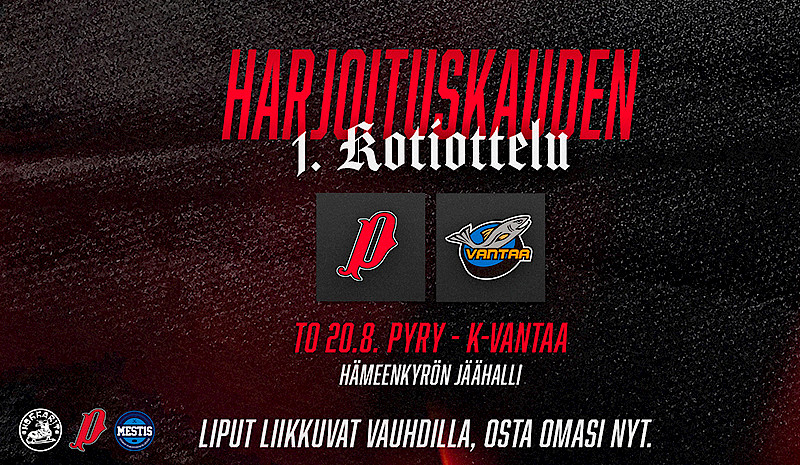 Pyry Hockey saapuu Hämeenkyröön, luvassa paikallista historiaa