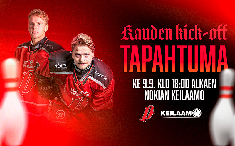 Ensi keskiviikkona Kick-off-tapahtuma Nokian Keilaamolla!