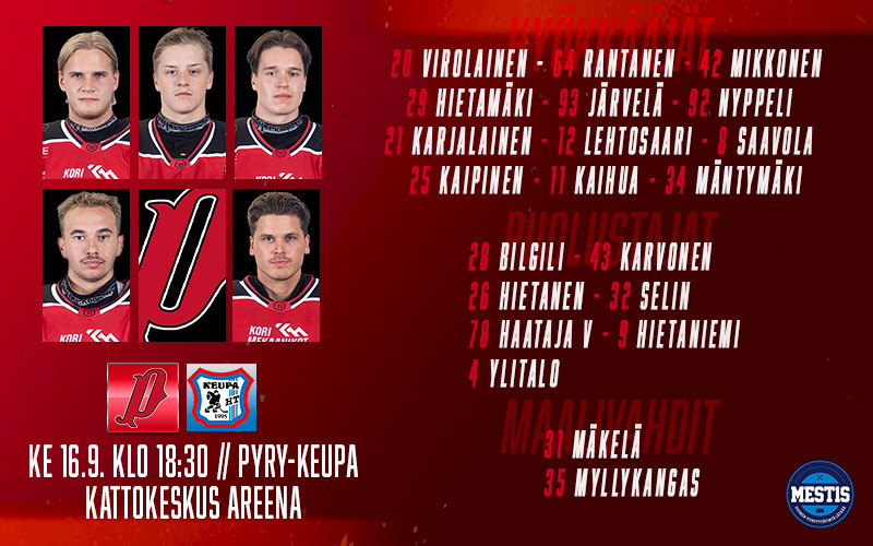 Otteluennakko – Pyry – KeuPa HT