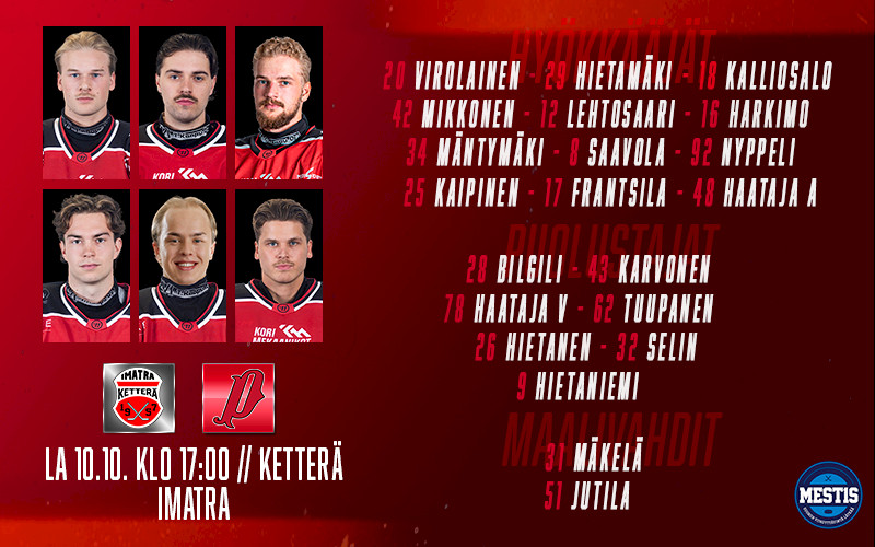 Otteluennakko – Ketterä - Pyry