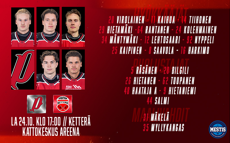 Otteluennakko – Pyry – Ketterä